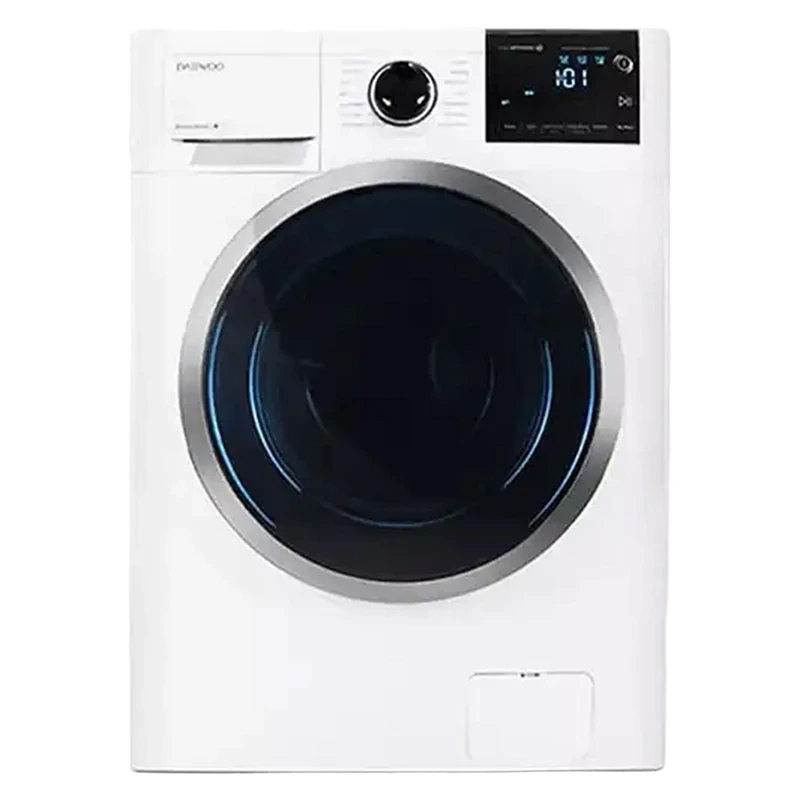 ماشین لباسشویی 8 کیلو گرمی دوو مدل LM-850WW سفید پنل سفید